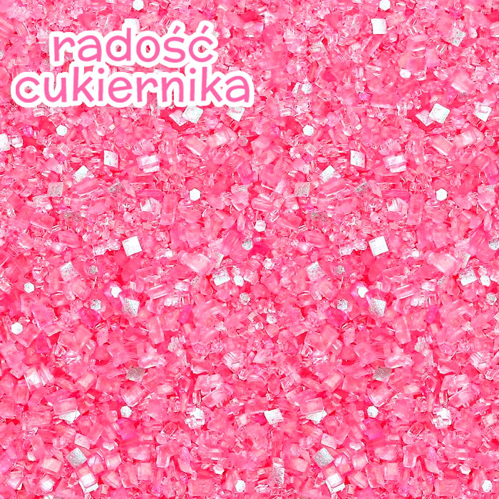 Posypka Cukier różowy, 50 g 