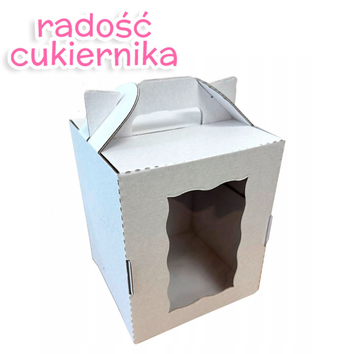 Pudełko na tort, 16х16х20 cm 