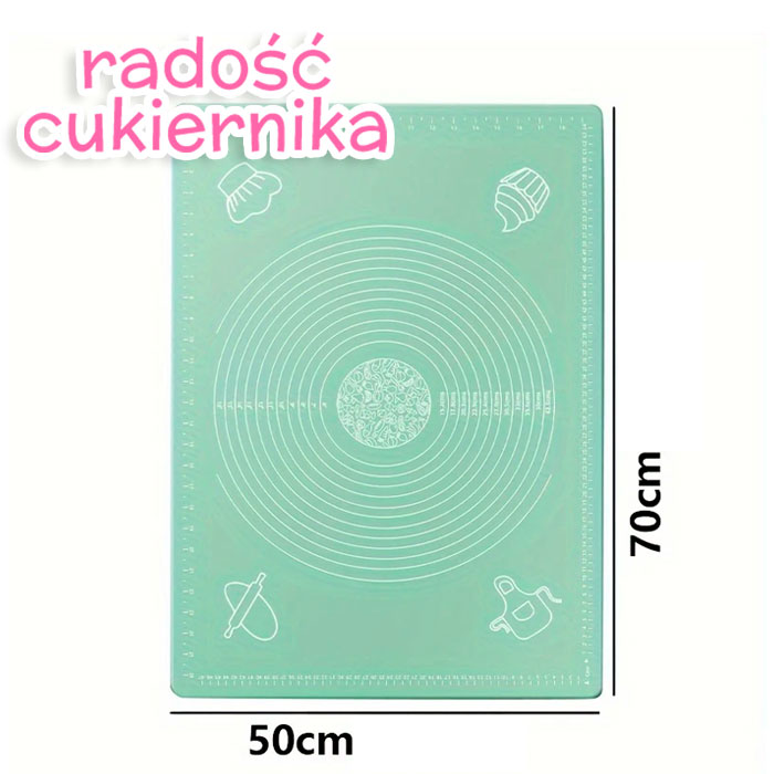 Mata silikonowa 70 x 50 cm 