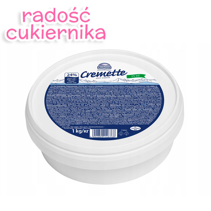 Hochland Professional Cremette Pure Ser twarogowy 1 kg 