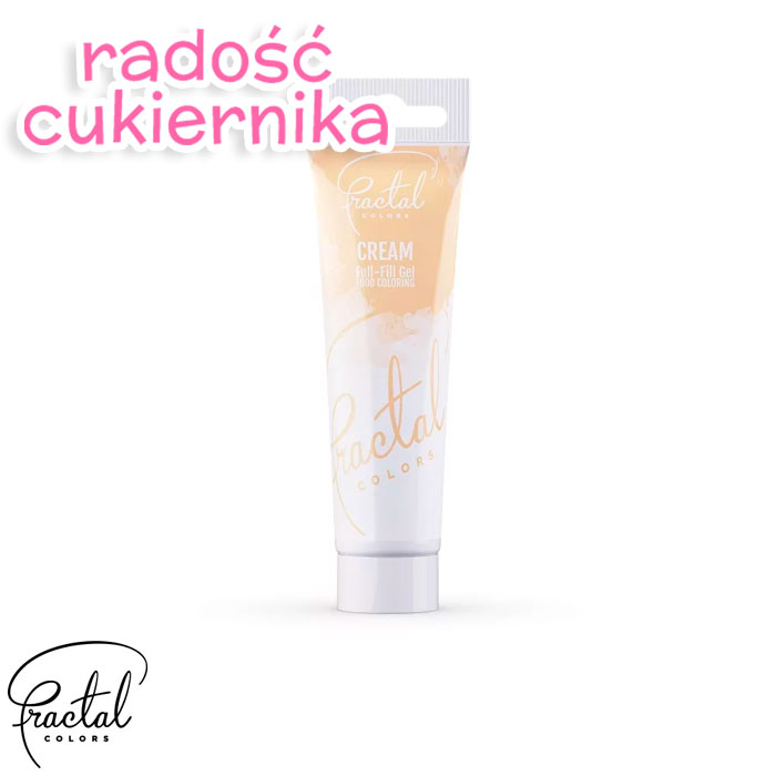 Barwnik spożywczy w żelu Fractal Cream 30 g 