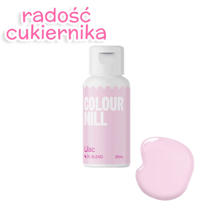 картинка Barwnik spożywczy olejowy Colour Mill Lilac, 20 ml  