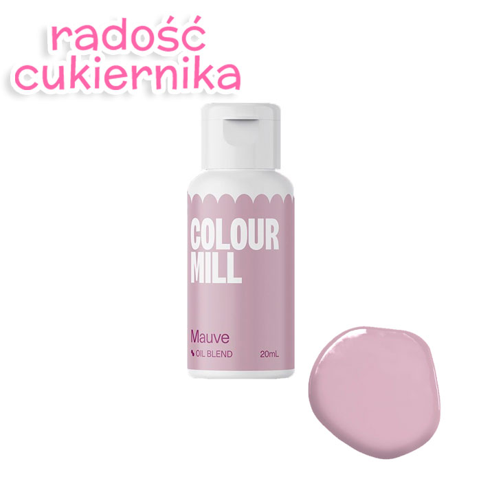 картинка Barwnik spożywczy olejowy Colour Mill Mauve, 20 ml  