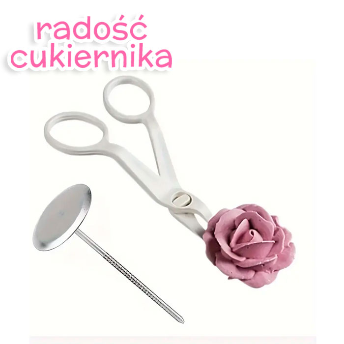 Zestaw nożyczki i gwóźdź do kremu 