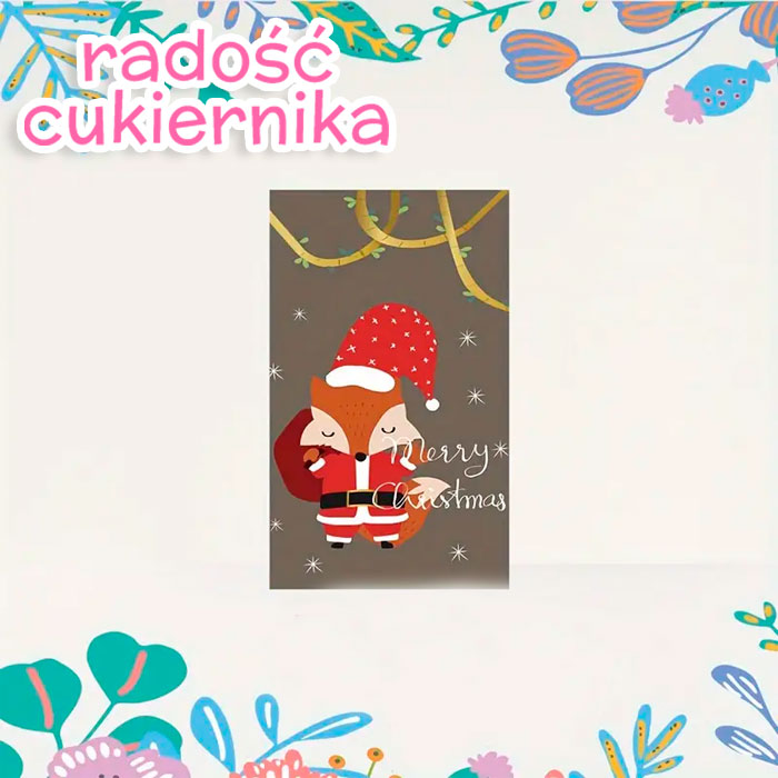 картинка Minipocztówka "Mały Lisek" 9 х 5,5 cm 