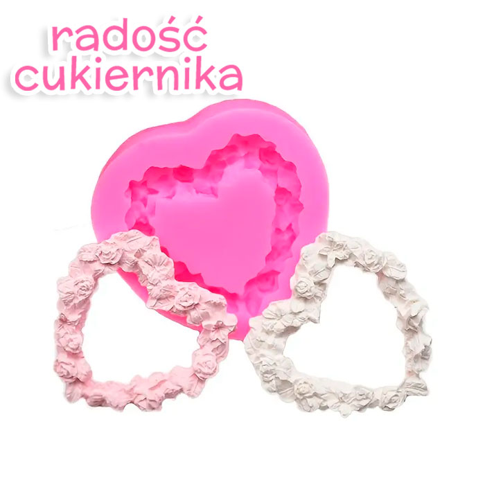 Forma silikonowa "Serce" 7 cm 