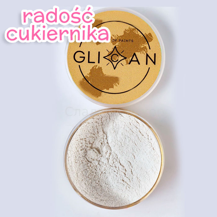 Gęsty kanduryn Glikan perła kryjąca (intensywna), 10 g