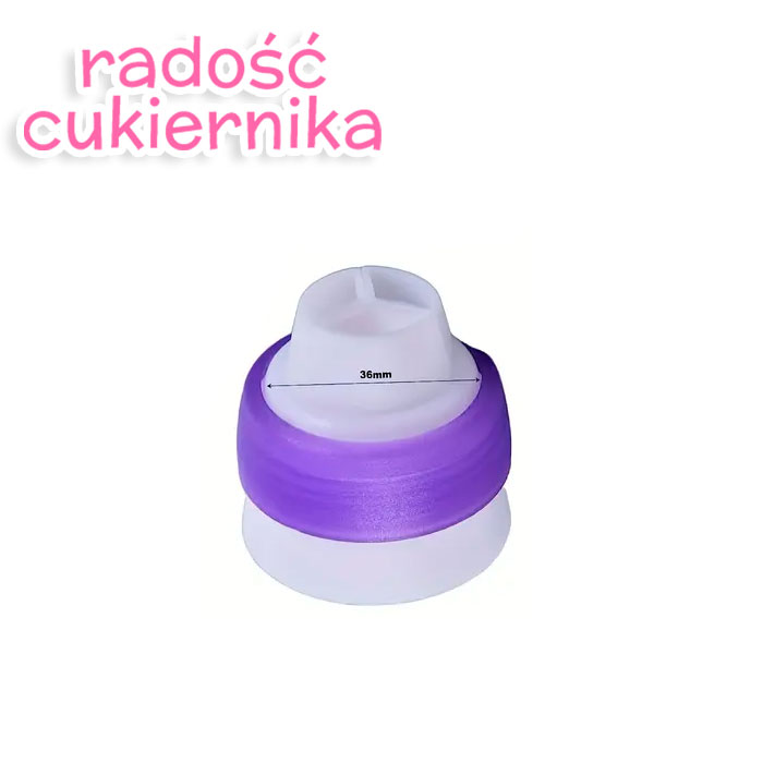 Adaptery do końcówek, 3,6 cm 