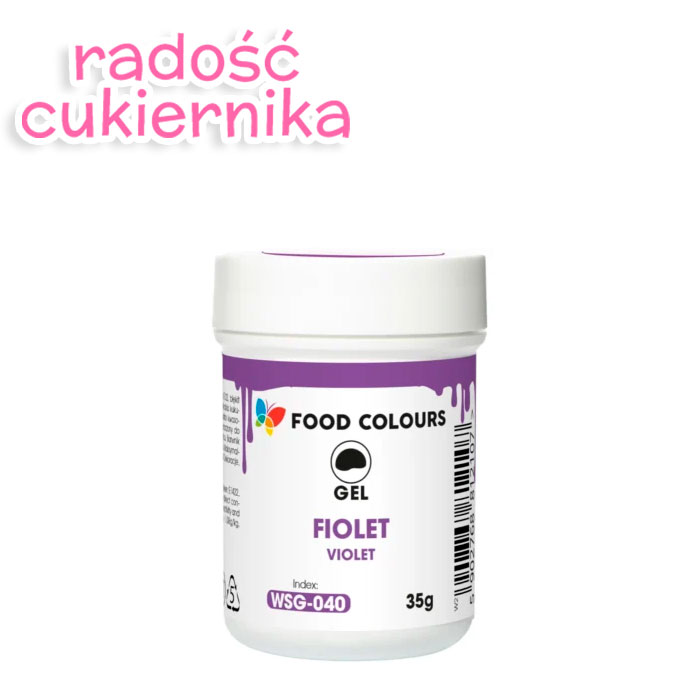 Barwnik w żelu Food Colours Power Gel 35 g, fiolet 