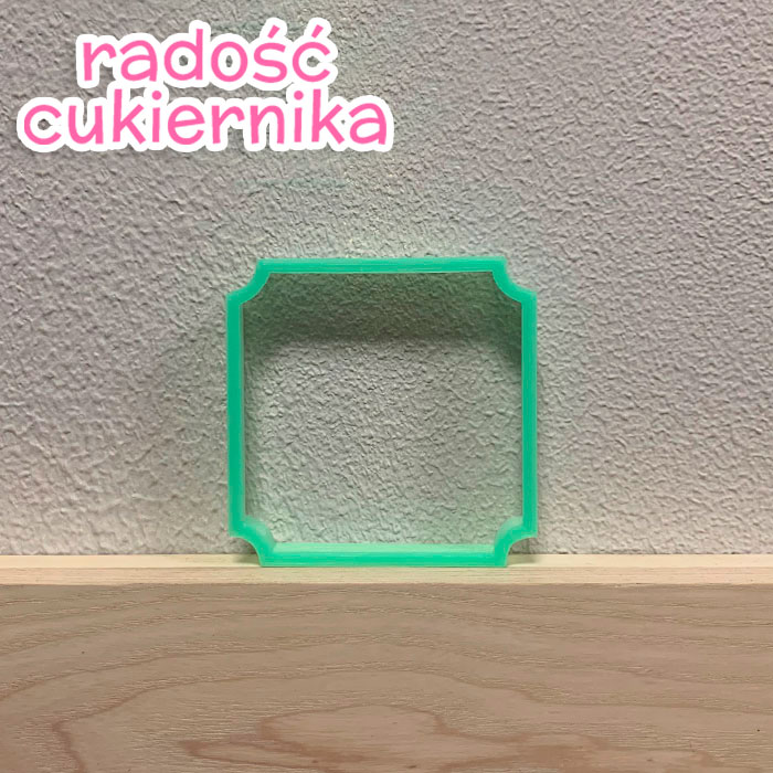 Forma do ciasta "Ramka nr 7", 8x8 cm 