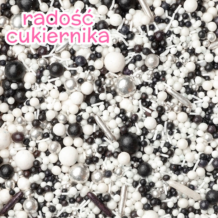 Posypka Mix Czarno-Biały, 50 g 