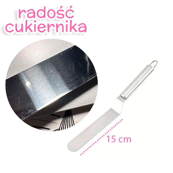 OBNIŻONA CENA Szpatułka kątowa powierzchnia robocza 15 cm 