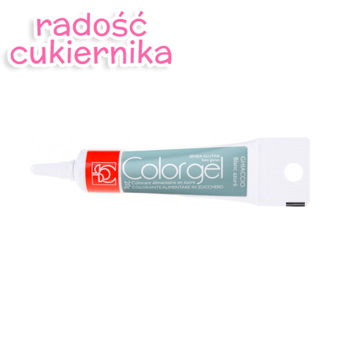 Barwnik spożywczy w żelu chłodny błękitny tubka, 20 g 