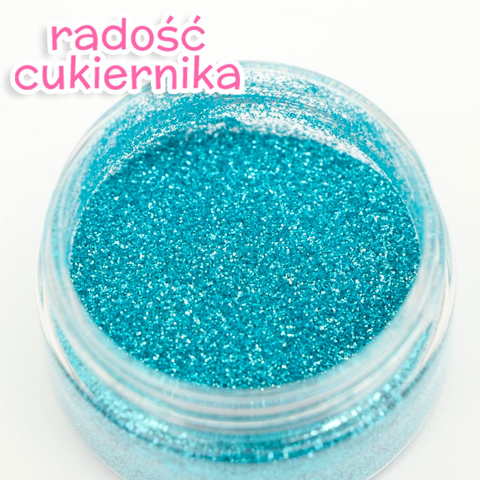 Brokat spożywczy, morska fala, duża frakcja, 10 g