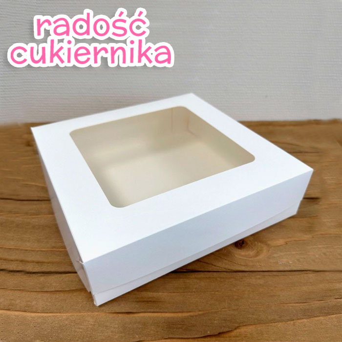 Pudełko na desery, 22,5х22,5х6 cm 