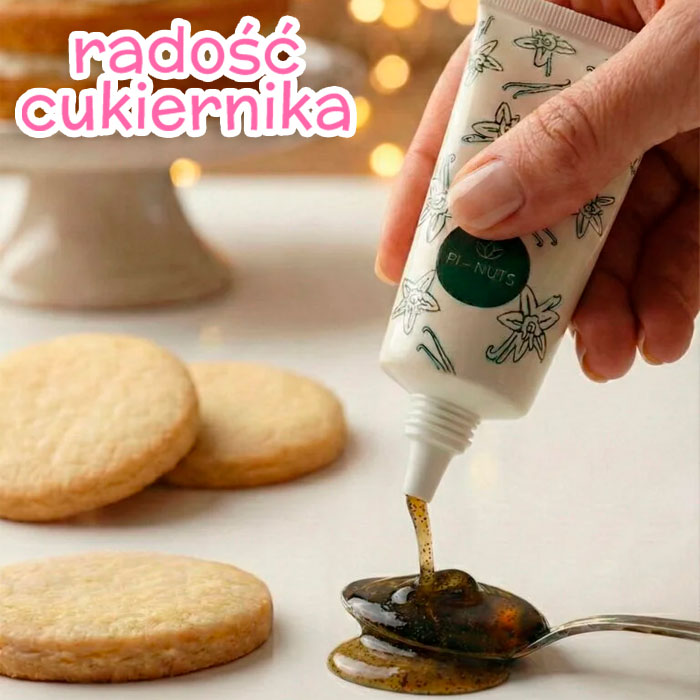 Pasta waniliowa z wanilią bourbon Pi-Nuts 20g 