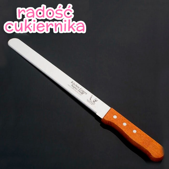 Noż do krojenia ciasta, 35 cm 