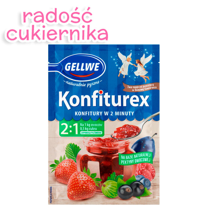 Konfiturex 2:1 Mieszanka żelująca do konfitur 30 g 