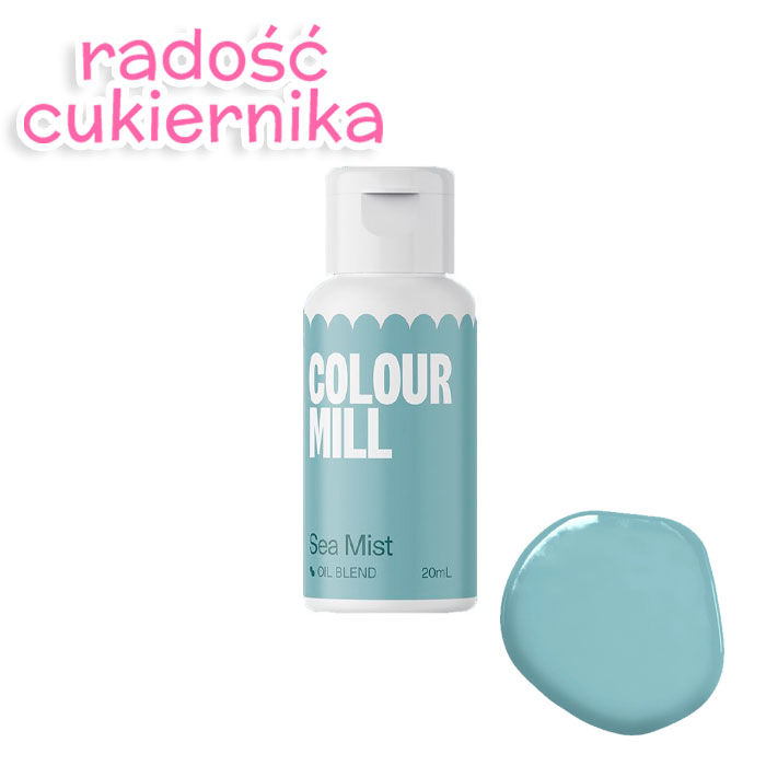 картинка Barwnik spożywczy olejowy Colour Mill Sea Mist, 20 ml  
