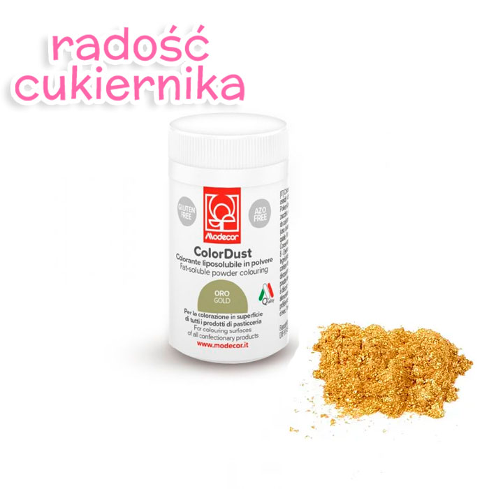 Barwnik spożywczy złoty Modecor 3 g
