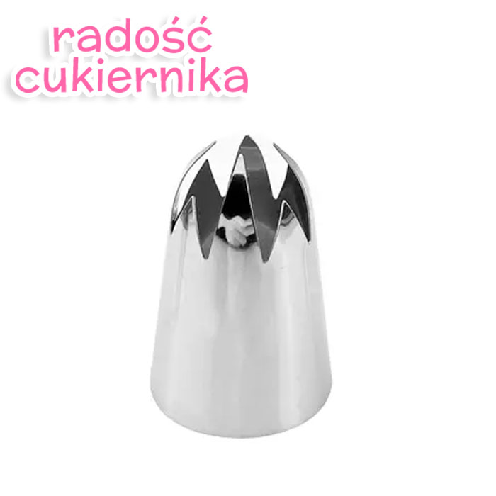 Tylka stal nierdzewna "Zamknięta gwiazda 8 promieni", 5 cm 