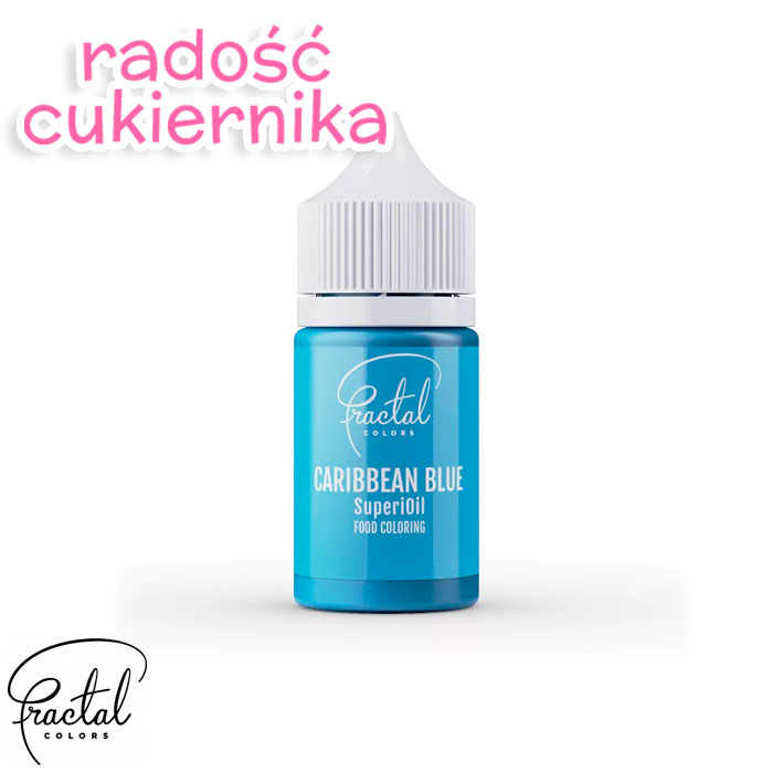 картинка Barwnik olejowy Fractal 30 g Carribbean Blue 