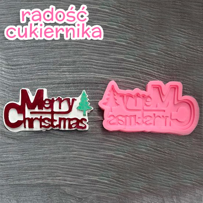 Forma silikonowa "Christmas tree", 10 cm 