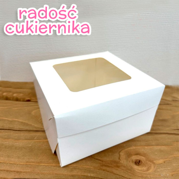 Pudełko na desery, 18,5х18,5х11 cm 