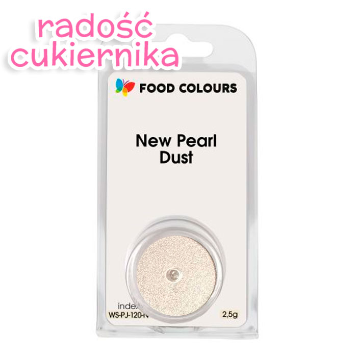 Barwnik spożywczy New Pearl Dust, Food Colours 2,5 g