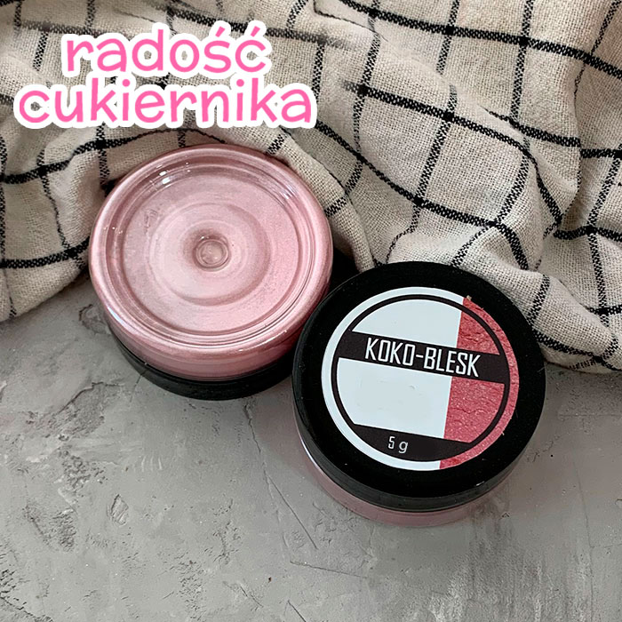 Gęsty kandyryn Jasnoróżowy, Koko-Blesk, 5 g