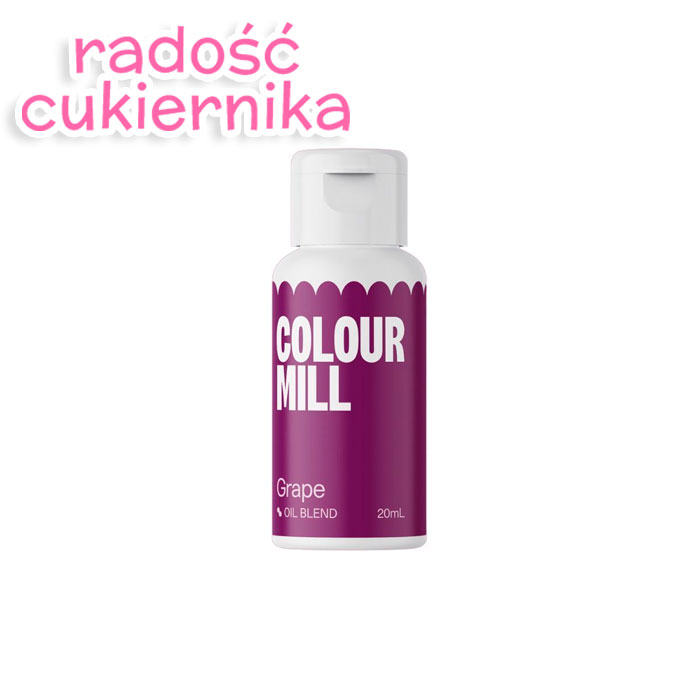 картинка Barwnik spożywczy olejowy Colour Mill Grape, 20 ml  