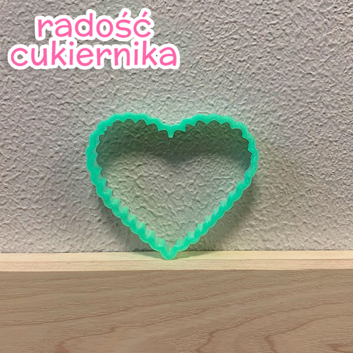 Foremka do piernika "Serduszko", 7 cm 