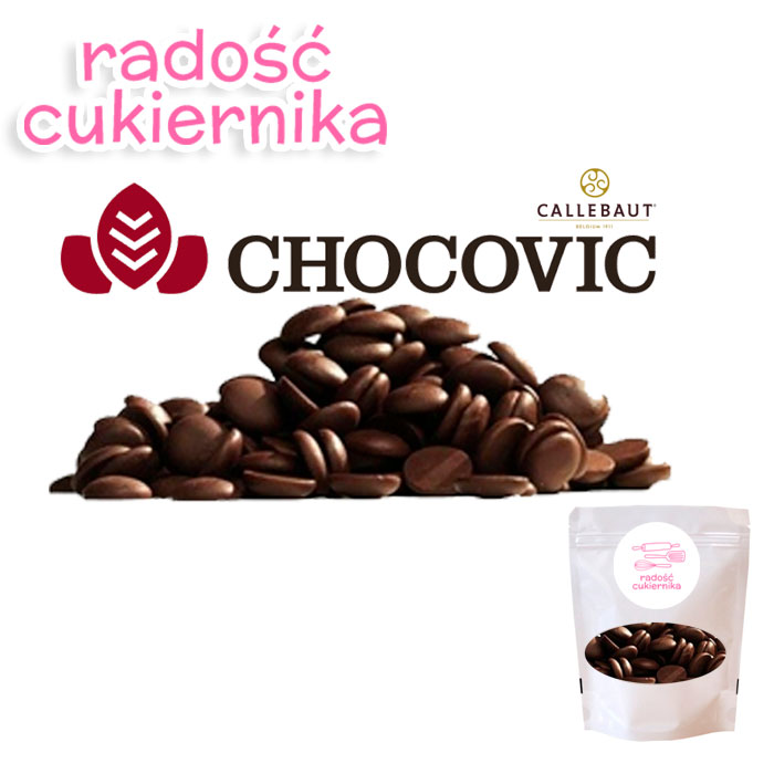 Mleczna czekolada Chocovic 36,5%, 1 kg 