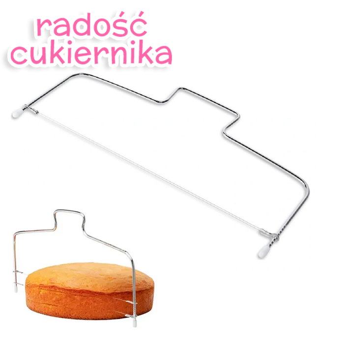 Nóż strunowy do biszkoptów, 32 cm 