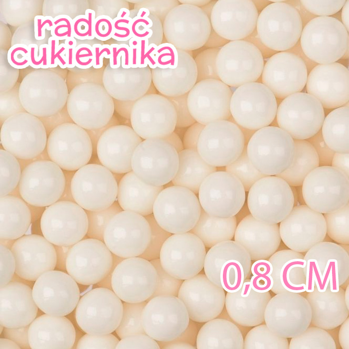 Posypka perłowe kulki cukru 0,8 см, 50 g 