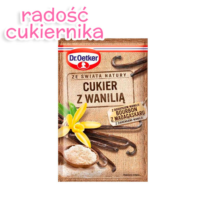 Cukier z wanilią bourbon Dr. Oetker 12 g 