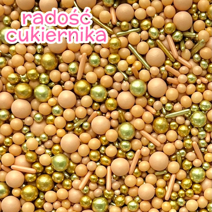 Posypka Mix Złoto 50 g 