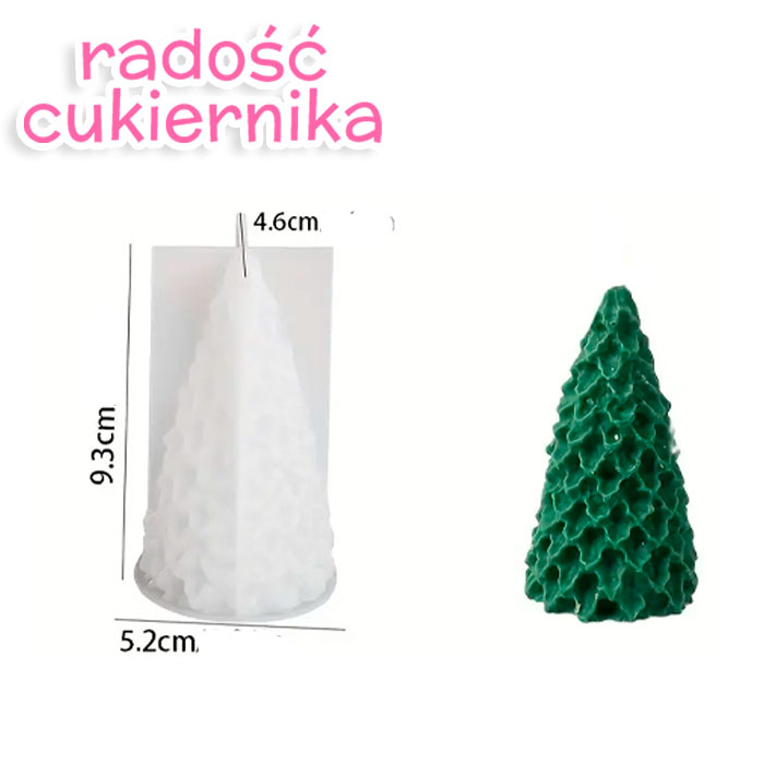 Forma silikonowa 3D Сhoinka, 9,3 cm 