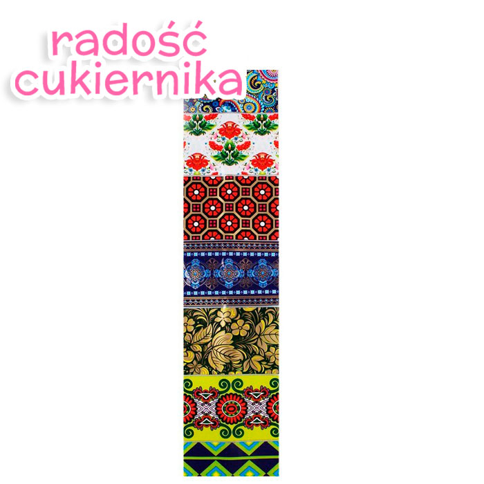 Termofolia do jajek wielkanocnych Ornament na 7 jajek 