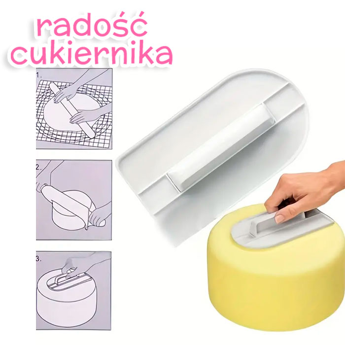 Szpatułka do masy cukrowej 14,5 x 8,1 cm 