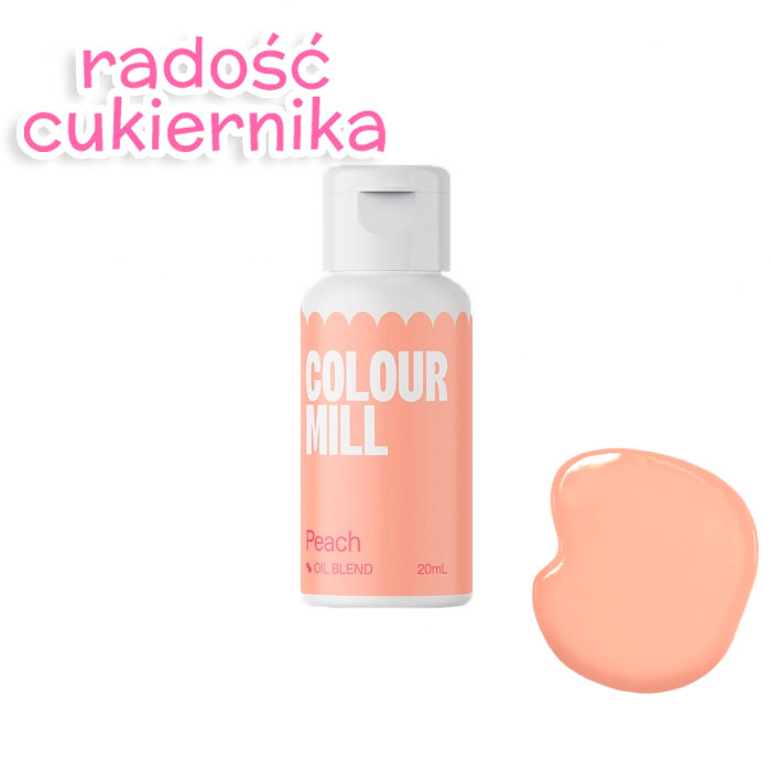 картинка Barwnik spożywczy olejowy Colour Mill brzoskwiniowy, 20 ml  