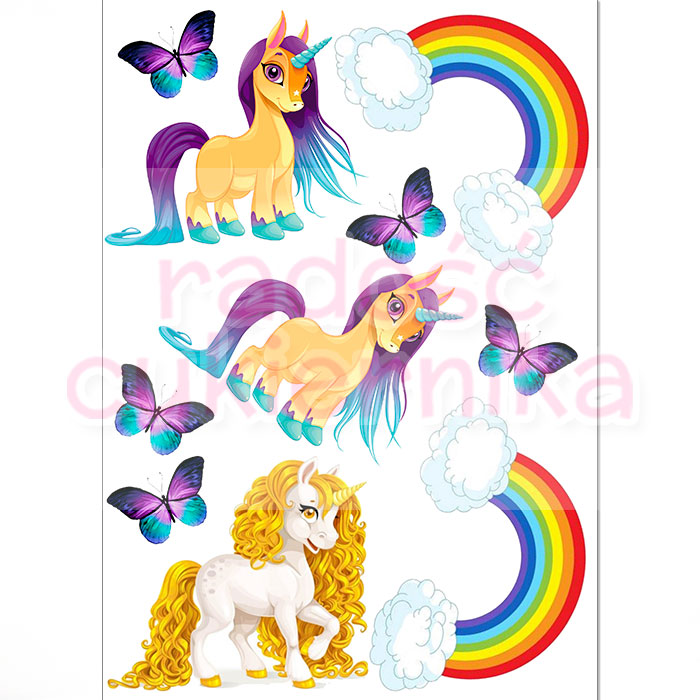 Opłatek na tort "My Little Pony №1"  