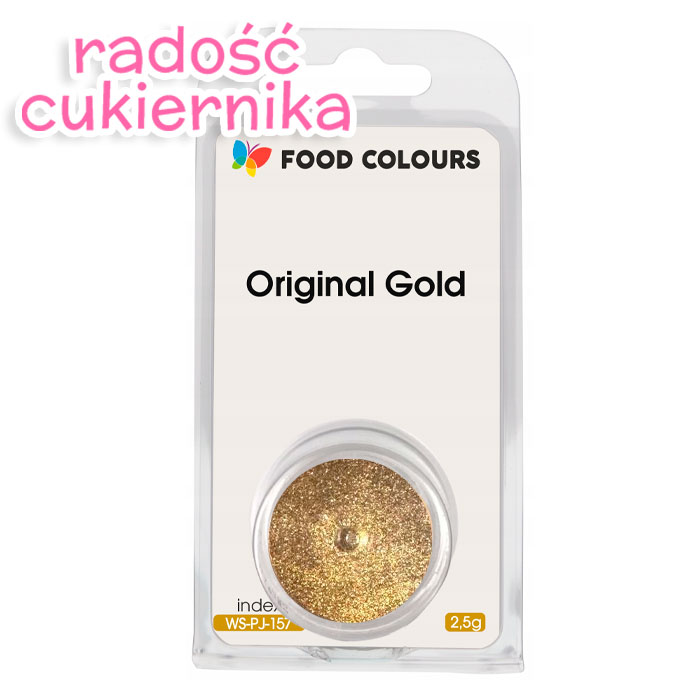 Barwnik spożywczy złoty Original Gold, Food Colours 2,5 g