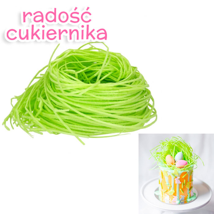 Jadalna trawa zielona Cake Masters 30 g 