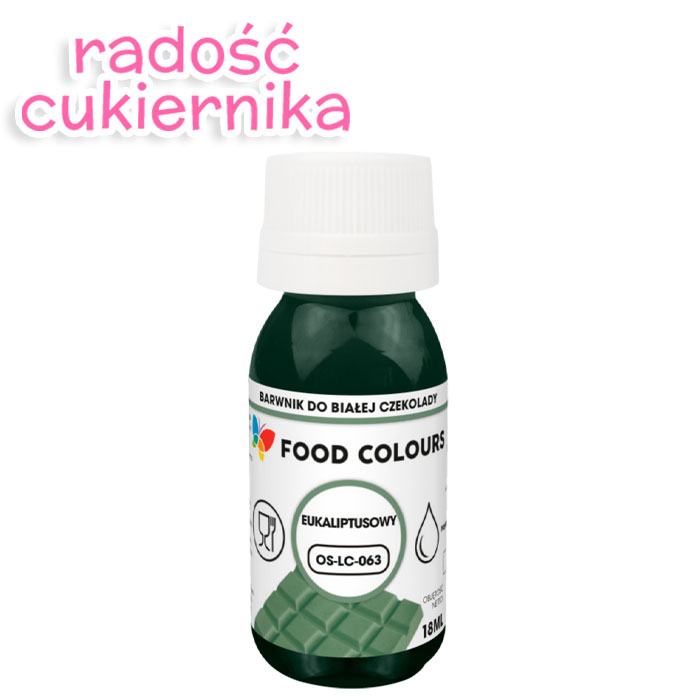 картинка Barwnik do czekolady 18 ml "Food Colours",eukaliptusowy 