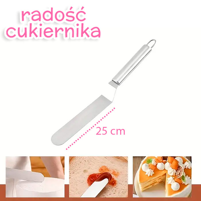 Szpatułka kątowa powierzchnia robocza 25 cm 