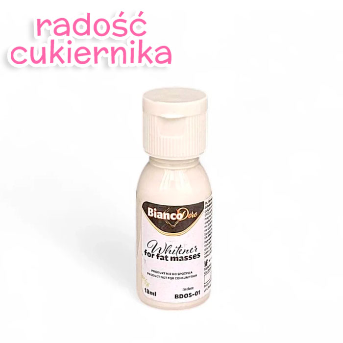 Wybielacz do mas tłustych Bianco Doro 18 ml 