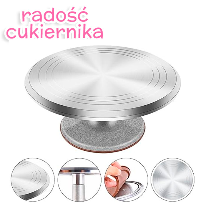 Stół obrotowy ze stali 30 cm 