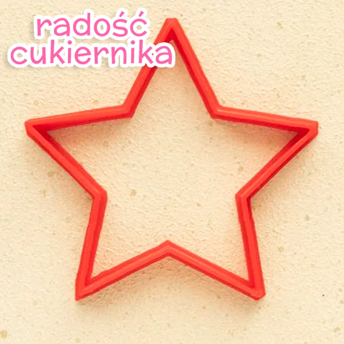 Foremka do piernika "Gwiazdka", 8,5 cm 