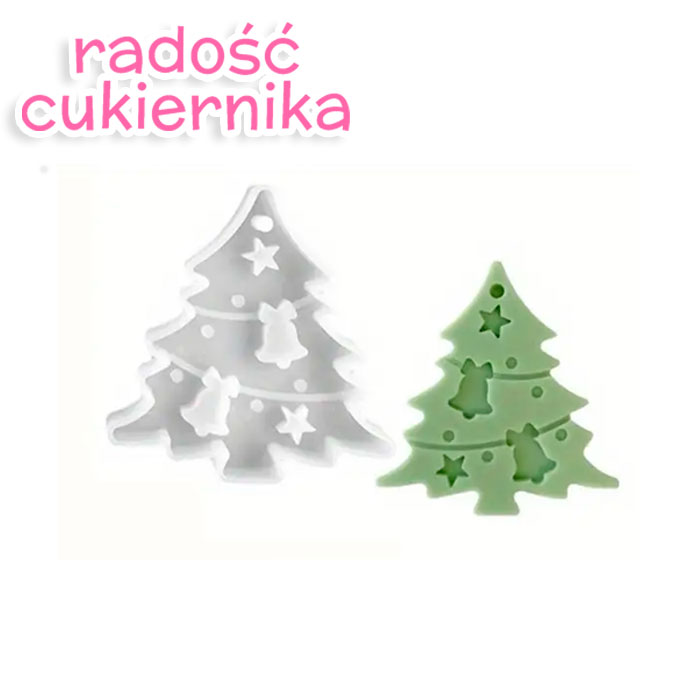 картинка Forma silikonowa "Choinka", 9,7 x 9,3 cm от магазина ЯРада